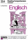 Buchcover Englisch - Textarbeit - Übungen zur Reading Comprehension