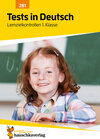Buchcover Übungsheft mit Tests in Deutsch 1. Klasse