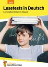 Buchcover Übungsheft mit Lesetests in Deutsch 3. Klasse