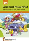 Buchcover Simple Past & Present Perfect. Englisch ab 6. Klasse und für Erwachsene