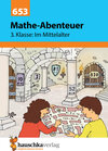 Buchcover Übungsheft 3. Klasse - Mathe-Abenteuer im Mittelalter