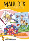 Buchcover Malbuch ab 4 Jahre für Junge und Mädchen - Märchen