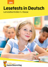 Buchcover Übungsheft mit Lesetests in Deutsch 4. Klasse