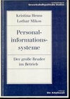 Buchcover Personalinformationssysteme - Der grosse Bruder im Betrieb?