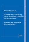 Buchcover Mathematische Bildung von Schülern am Ende der Sekundarstufe I