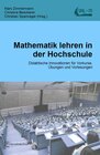 Buchcover Mathematik lehren in der Hochschule