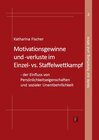 Buchcover MOTIVATIONSGEWINNE UND –VERLUSTE IM EINZEL- VS. STAFFELWETTKAMPF