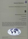 Buchcover Klimaforschung in der DDR