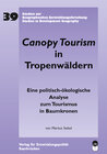 Buchcover Canopy Tourism in Tropenwäldern