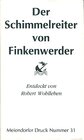 Buchcover "Der Schimmelreiter von Finkenwerder. Theodor Storms ""Schimmelreiter""...