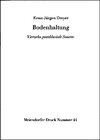 Buchcover Bodenhaltung