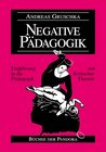 Buchcover Negative Pädagogik