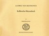 Buchcover Ludwig van Beethoven. Keßlersches Skizzenbuch