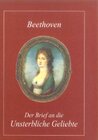 Buchcover Beethoven. Der Brief an die Unsterbliche Geliebte