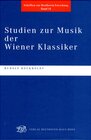 Buchcover Studien zur Musik der Wiener Klassiker