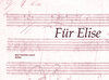 Buchcover Ludwig van Beethoven. Klavierstück a-Moll WoO 59. Für Elise