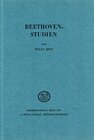 Buchcover Beethoven-Studien