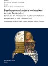 Buchcover Beethoven und andere Hofmusiker seiner Generation