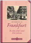 Buchcover Erinnerung an Frankfurt