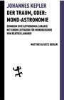 Buchcover Der Traum, oder: Mond-Astronomie