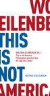 Buchcover This is not America