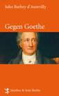Buchcover Gegen Goethe