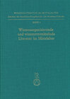 Buchcover Wissensorganisierende und wissensvermittelnde Literatur im Mittelalter