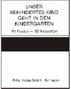 Buchcover Elternfibel "Unser behindertes Kind geht in den Kindergarten"