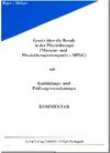 Buchcover Gesetz über die Berufe in der Physiotherapie (Masseur- und Physiotherpeutengesetz MPhG)
