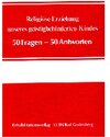 Buchcover Religiöse Erziehung unseres geistigbehinderten Kindes