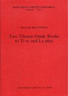 Buchcover Two Tibetan Guide Books to Ti Se and La phyi