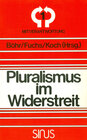Buchcover Pluralismus im Widerstreit