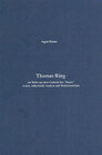 Buchcover Thomas Ring - ein Maler aus dem Umkreis des "Sturm"