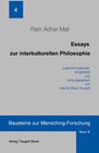 Buchcover Essays zur interkulturellen Philosophie