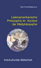 Buchcover Lateinamerikanische Philosophie im Kontext der Weltphilosophie