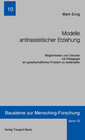 Buchcover Modelle antirassistischer Erziehung