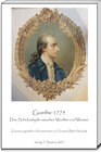 Buchcover Goethe 1775