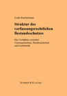 Buchcover Struktur des verfassungsrechtlichen Bestandsschutzes