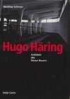 Buchcover Hugo Häring
