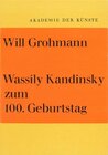 Buchcover Will Grohmann