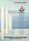 Buchcover Bewerbungen um Olympische Spiele von Athen 1896 bis Athen 2004