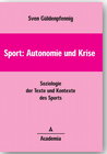 Buchcover Sport: Autonomie und Krise