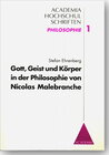 Buchcover Gott, Geist und Körper in der Philosophie von Nicolas Malebranche
