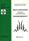 Buchcover Sport unterrichten. 2. Auflage