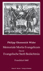 Buchcover Evangelisches Sterb-Gedächtnüß Oder Evangelische Leich-Postill.