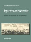 Buchcover Ältere Geschichte der Herrschaft Ruppin und der Stadt Neuruppin