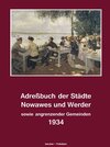 Buchcover Adreßbuch der Städte Nowawes und Werder für 1934