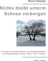 Buchcover Nichts bleibt unterm Schnee verborgen