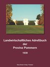 Buchcover Landwirtschaftliches Adreßbuch der Provinz Pommern 1939