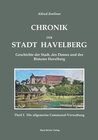 Buchcover Chronik der Stadt Havelberg. Band I; Chronicle of the City of Havelberg